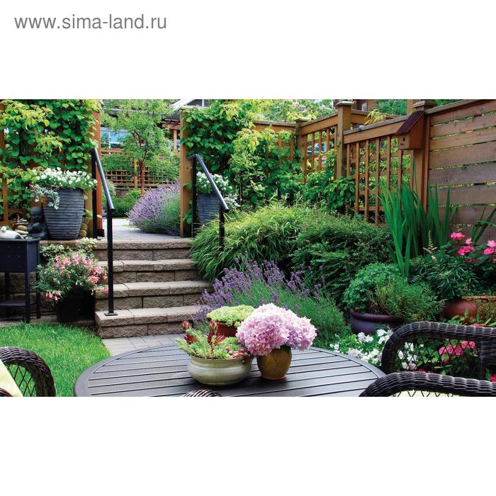 Фотосетка, 250×158 см, с фотопечатью, люверсы шаг 1 м, «Во дворе», Greengo - Фото 1