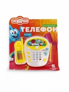 УЦЕНКА Телефон музыкальный детский «Весёлые мелодии», жёлтый, звук, Смешарики - Фото 4