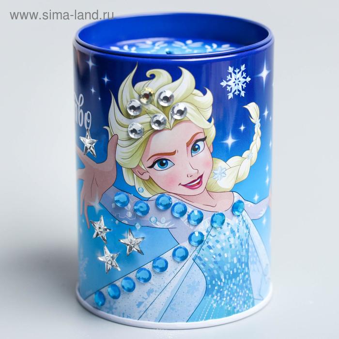 УЦЕНКА Копилка для декорирования стразами «Верь в волшебство» Холодное сердце - Фото 1