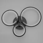 Люстра 71104F/3BK LED 94 Вт 3000-6000К диммер черный BayerLux - фото 5031407