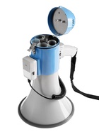 УЦЕНКА Мегафон ручной Rad-50, 50 Вт, 400 м, сирена, серо-синий - Фото 4