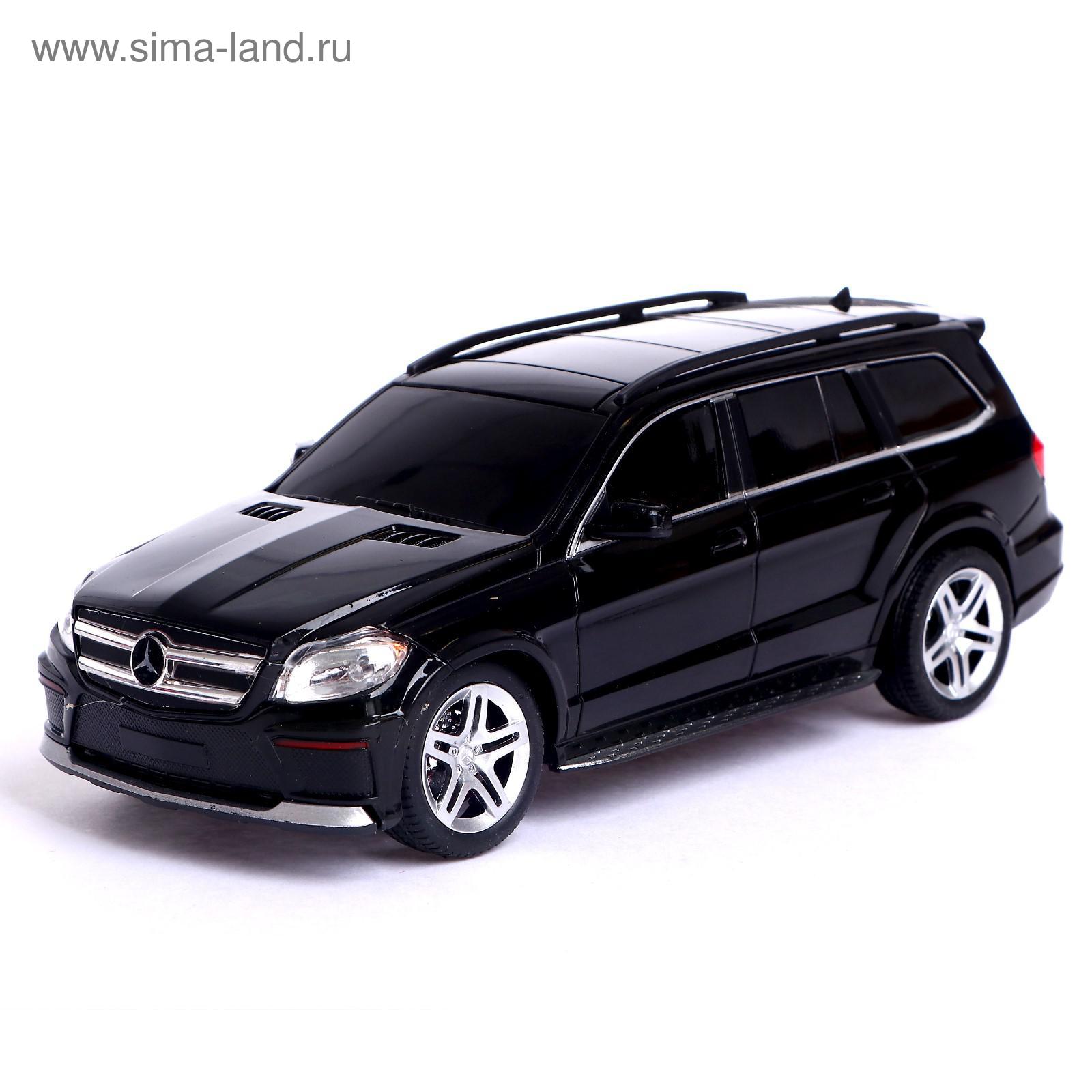 Машина радиоуправляемая Mercedes-Benz GL500, 1:24, работает от батареек,  МИКС