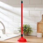 Вантуз с длинной ручкой, d=13 см, h=45 см, цвет МИКС - Фото 4