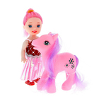 Набор "Милашка": кукла с пони, цвета МИКС - Фото 6