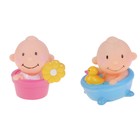 Набор игрушек-брызгалок для ванны «Непоседы», 2 шт. - фото 301245941