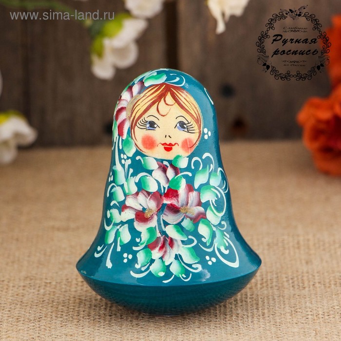 Неваляшка «Матрёшка», 10 см, микс - Фото 1