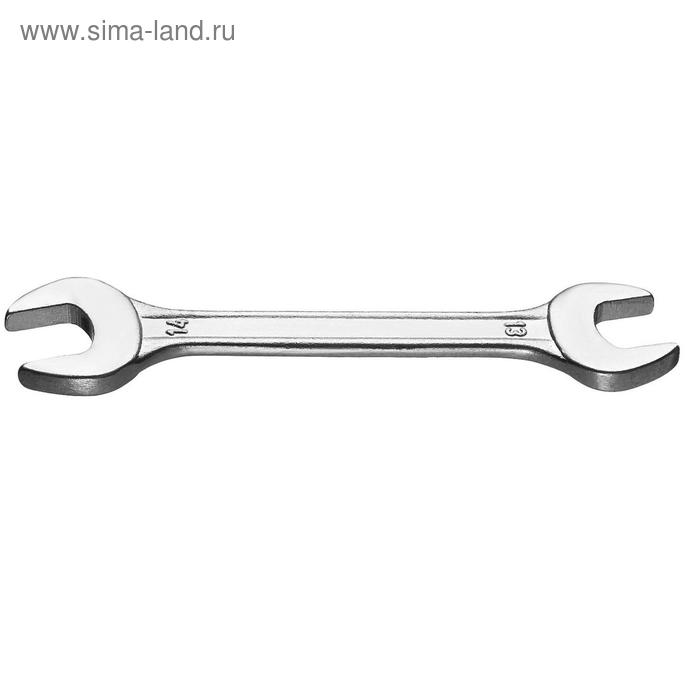 Ключ рожковый гаечный "СИБИН" 27014-13-14_z01, 13 x 14 мм - Фото 1