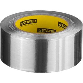 Лента алюминиевая STAYER Professional 12268-75-50, до 120°С, 50мкм, 75мм х 50м