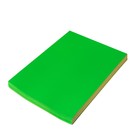 Бумага А4, 100 листов, 80 г/м, самоклеящаяся, флуоресцентный, ярко-зелёная - фото 14859950