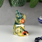 Сувенир «Лягушка Ква», 5 см, цвет  гжель - Фото 3