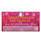 Табличка в машину "Запарковалась как сумела" - Фото 1