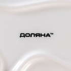 Блюдо керамическое сервировочное Доляна «Милашки. Зайка», 17.8×12.8×1.5 см, цвет белый - Фото 5