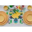 Блюдо керамическое сервировочное Доляна «Милашки. Зайка», 17.8×12.8×1.5 см, цвет жёлтый - Фото 6