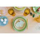 Блюдо керамическое сервировочное Доляна «Милашки. Зайка», 17×13×1,5 см, цвет зелёный - Фото 4