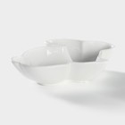 Блюдо керамическое глубокое «Милашки. Зайка», 300 мл, 17,5×12,6×4 см, цвет белый - Фото 3