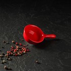 Соусник Доляна «Классика», 30 мл, 10×6 см, с ручкой, керамика, красный - Фото 5