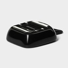 Соусник керамический с ручкой Доляна «Сковорода», 50 мл, 10.5×7.2 см, цвет чёрный - Фото 5