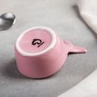 Соусник Доляна «Кит», 10×6,5 см, цвет розовый - Фото 3