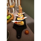 Блюдо керамическое для подачи Доляна «Гриль», 10,2×36 см, цвет чёрный - Фото 6