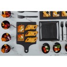 Блюдо керамическое для подачи Доляна «Гриль», 18×28 см, цвет чёрный - Фото 5