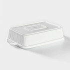 Мармит из жаропрочной керамики прямоугольный Magistro «Бланш», 2 л, 31×19×11 см - Фото 7