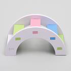 Лесенка для грызунов полукруглая, микс цветов - Фото 2