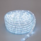 LED шнур 13 мм, круглый, 10 м, чейзинг, 2W-LED/м-24-220V, с контролл. 8р, белый - Фото 3