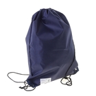 Рюкзак-мешок для обуви, шнурок, цвет синий - Фото 1
