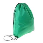 Рюкзак-мешок для обуви, шнурок, цвет зелёный - Фото 1