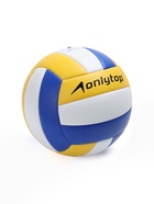 Волейбольный мяч ONLYTOP «Россия», машинная сшивка, 18 панелей, р. 5, PVC - Фото 6