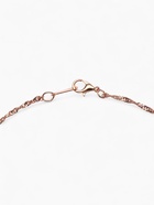 Гарнитур 3 предмета: серьги, кулон, кольцо безразмерное «Эдель» овал крупный, цвет розовый в золоте, 45 см - Фото 5