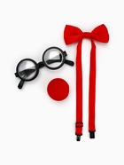 Карнавальный набор «Клоун», нос, бабочка, очки - Фото 3