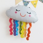 Воздушный шар фольгированный 24" «Облако с дождиком», фигура - Фото 3