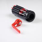 Фонарь многофункциональный, мультитул 8 в 1 «Мастер на все руки», 12×4 см, 3 ААА - Фото 4