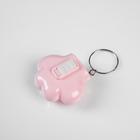 Фонарик брелок для ключей на кольце «Лапка», 1 режим, 3 LR41, 3.5×4 см, МИКС - Фото 3