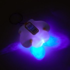 Фонарик брелок для ключей на кольце «Лапка», 1 режим, 3 LR41, 3.5×4 см, МИКС - Фото 5