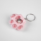 Фонарик брелок для ключей на кольце «Лапка», 1 режим, 3 LR41, 3.5×4 см, МИКС - Фото 7