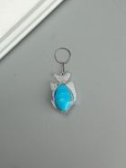 Фонарик брелок для ключей на кольце «Рыбка», 1 режим, 2×AG13, 3.5×5.5 см, МИКС - Фото 2