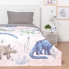 Покрывало 1.5-спальное «Этель» Just dino, 145×210 см, микрофибра - Фото 2