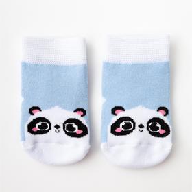 Носки детские махровые Крошка Я «Панда», размер 10-12 см
