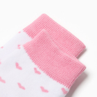 Носки детские махровые Крошка Я "Сердечки" р. 12-14 см - фото 23581017