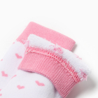 Носки детские махровые Крошка Я "Сердечки" р. 12-14 см - фото 23581018