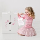 Игрушка детская: шкаф с дизайнерским звёздным принтом (коллекция «Diamond star», белый) - фото 3716054