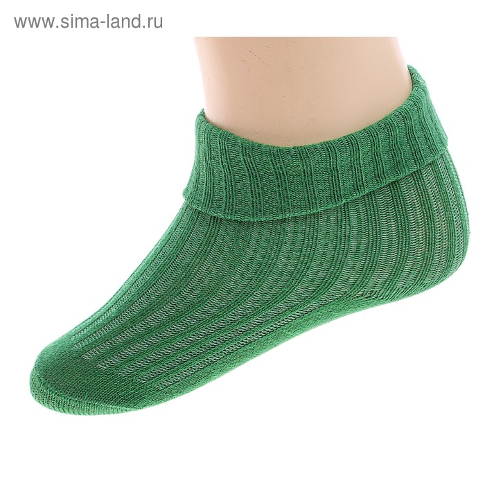 Носки Bross, размер 8-10 (размер обуви 13-15), цвет тёмно-зелёный - Фото 1