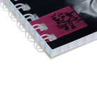Блокнот А7, 40 листов на гребне "Кошачий Взгляд", обложка ламинированный картон, МИКС - Фото 2