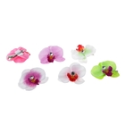 зажим для волос цветочная фантазия орхидея d-7 см микс - Фото 2