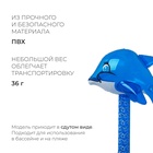 Игрушка надувная молоток «Дельфин», со звуком, 40 см, цвет МИКС - Фото 2