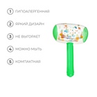 Игрушка надувная «Молоток», со звуком, 30 см, цвет МИКС - Фото 3