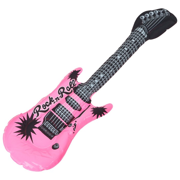 Игрушка надувная «Гитара», 50 см, цвета МИКС - фото 1911174052