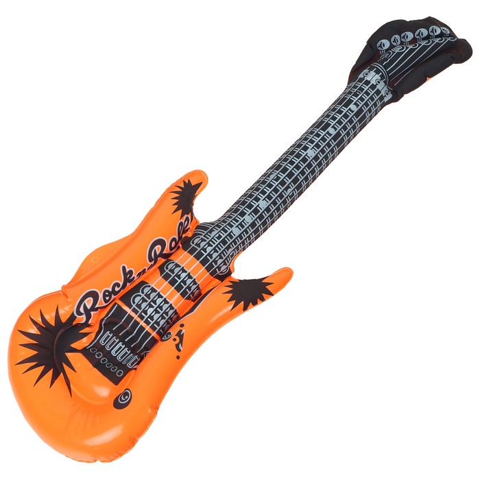 Игрушка надувная «Гитара», 50 см, цвета МИКС - фото 1911174053